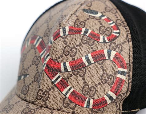 gucci casquette serpent|Gucci snake designs.